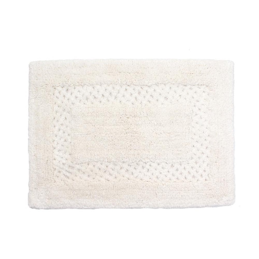 Home Weavers Classy Bath Rug, 17" X 24" - Ivory